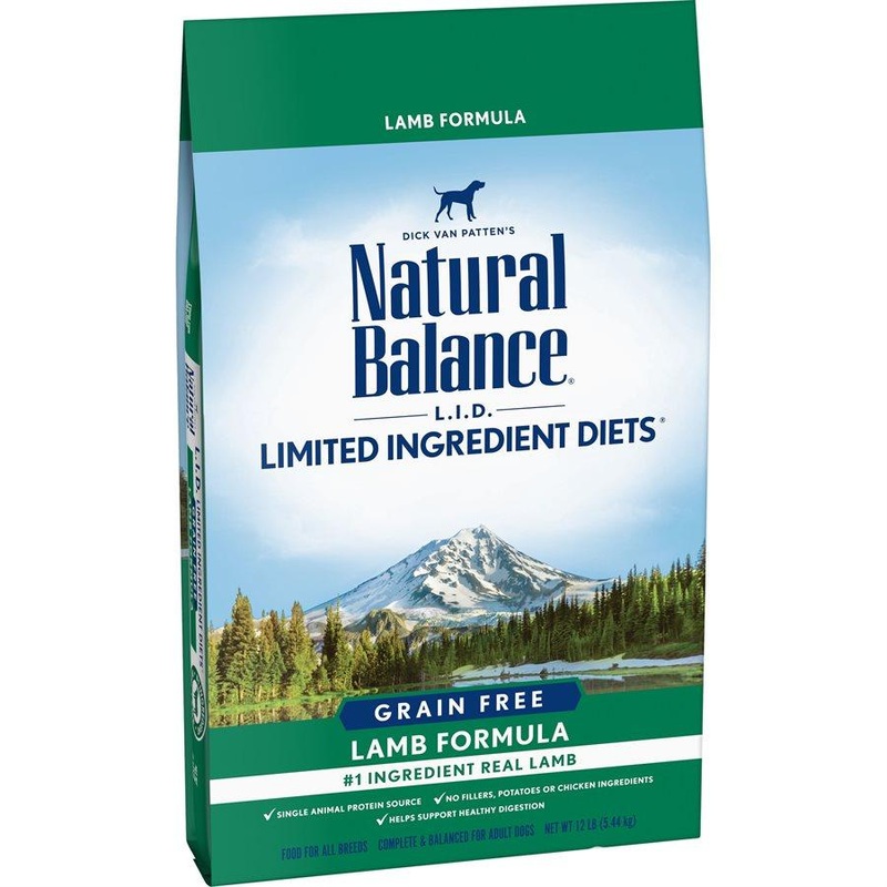 Natural Balance Dog LID Grain Free Lamb Formula 12LB