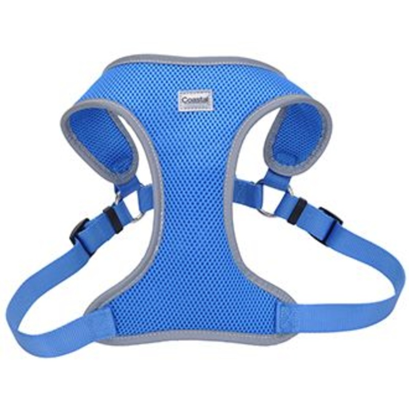Comfort Soft Cmfrt Sft Rflctv Wrp Adj Harness Medium BlueLagoon Dog 1X1PC