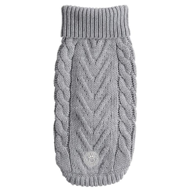 GF Pet Chalet Dog Sweater Grey