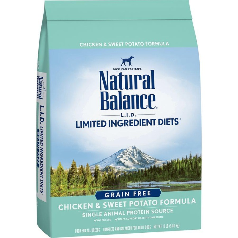 Natural Balance Dog LID Chicken & Sweet Potato Formula 13LB