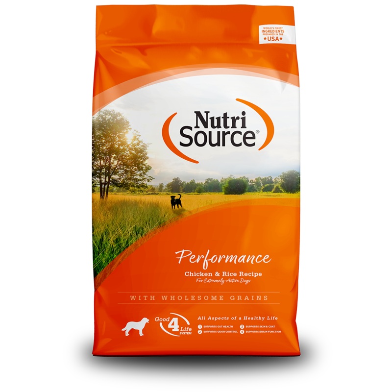 Nutri Source Performance Chicken & Rice Dry Dog Food 40lb