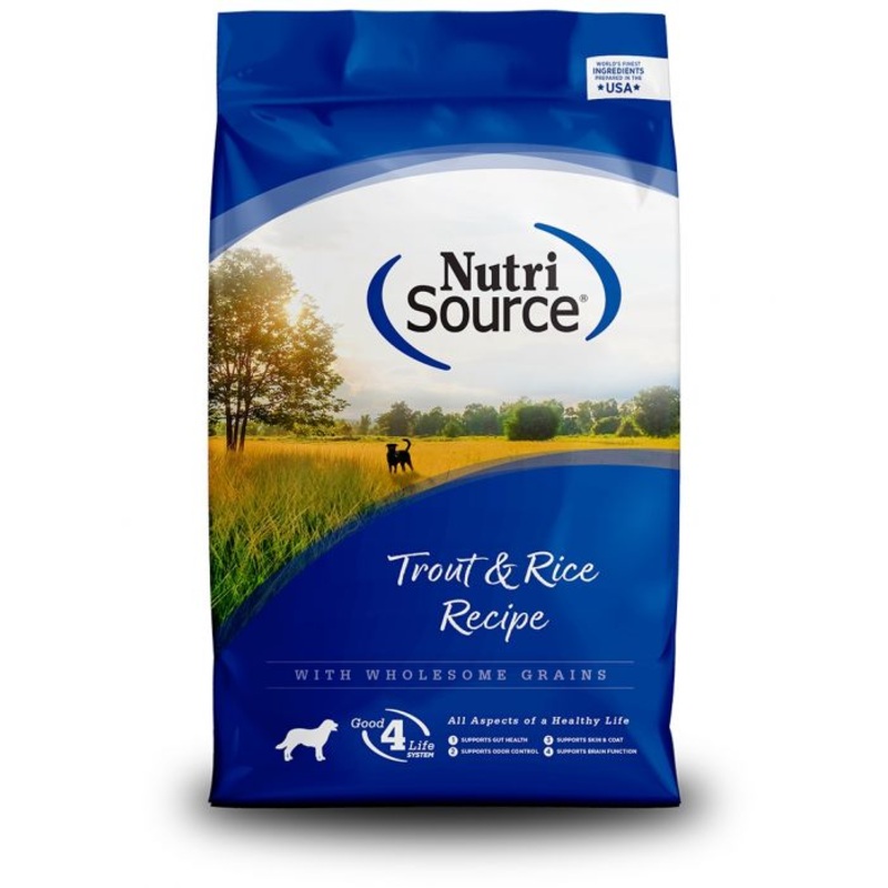 Nutri Source Trout and Brown Rice Recipe 5Lb