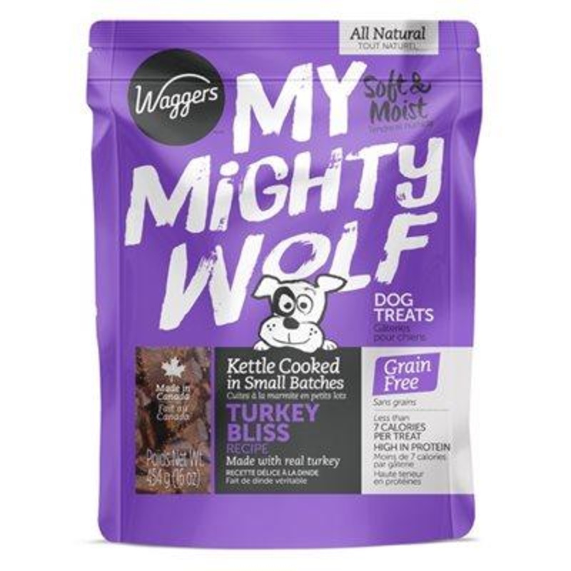 Waggers My Mighty Wolf Turkey 454g