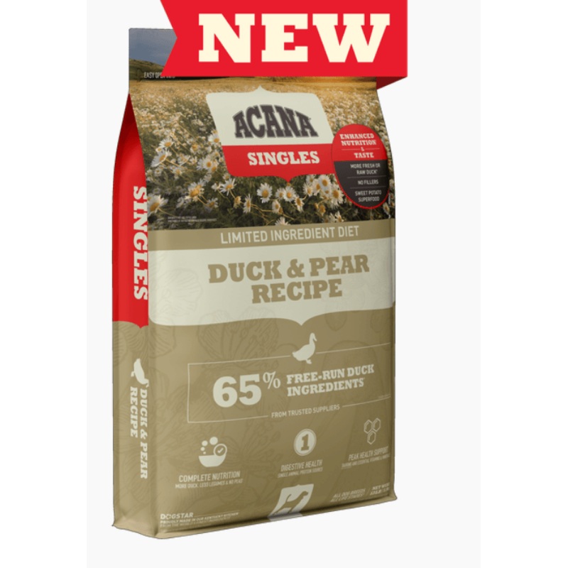 Acana Singles - Duck with Pear Recipe Dry Dog Food