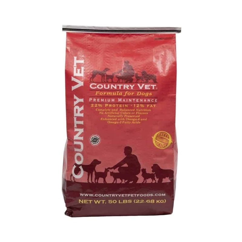 Country Vet Premium Maintenance Dog Food 50lb