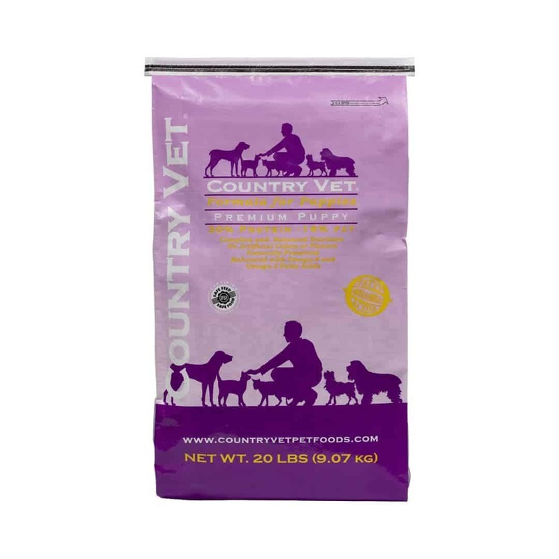 Country Vet Premium Puppy Dog Food 20lb