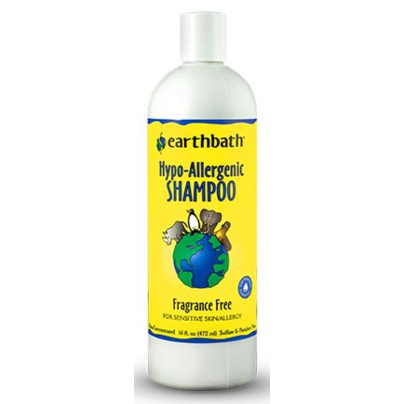 EARTHBATH Hypo Allergenic Tearless Shampoo Fragrance Free Dog 1X16OZ