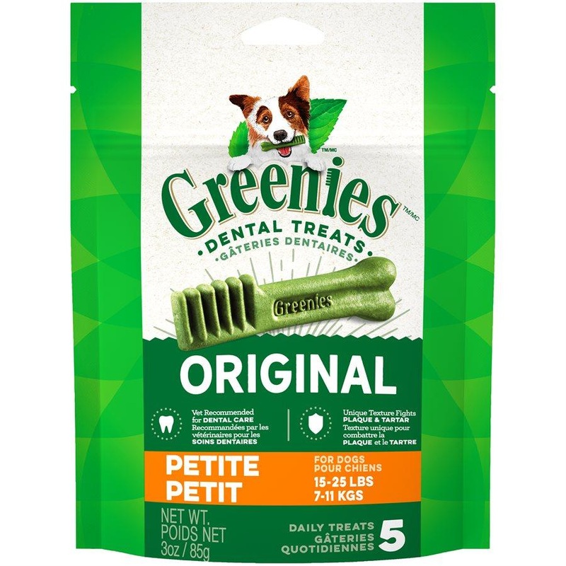 Greenies Original Trial Treat Pak 3oz Petite