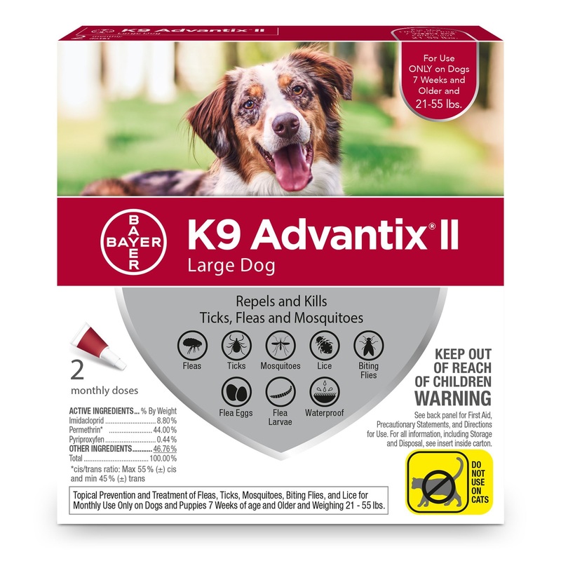 K9 Advantix II Flea and Tick Collars