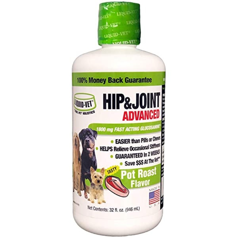 Liquid Vet Hip and Joint Support Pot Roast Flavour Dog 8oz