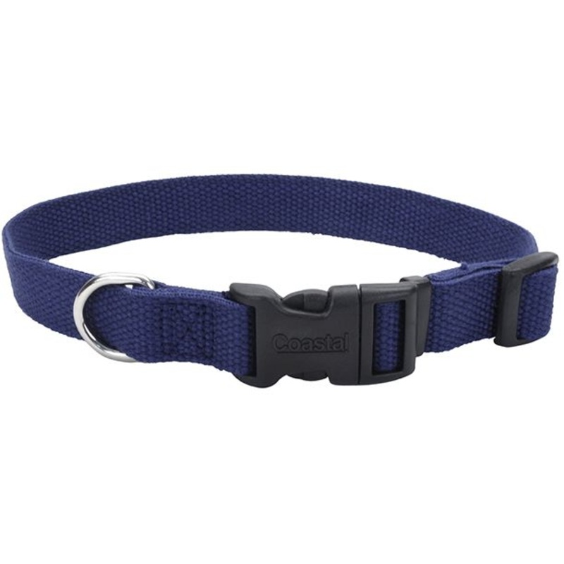 New Earth Soy Adjustable Dog Collar Indigo