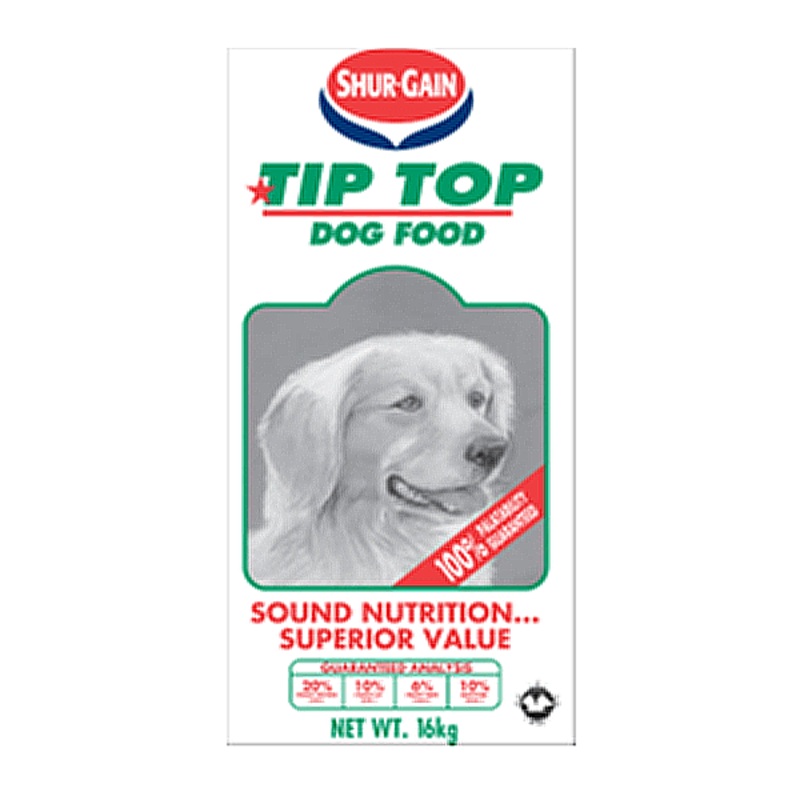 Tip Top Dog Food 16kg