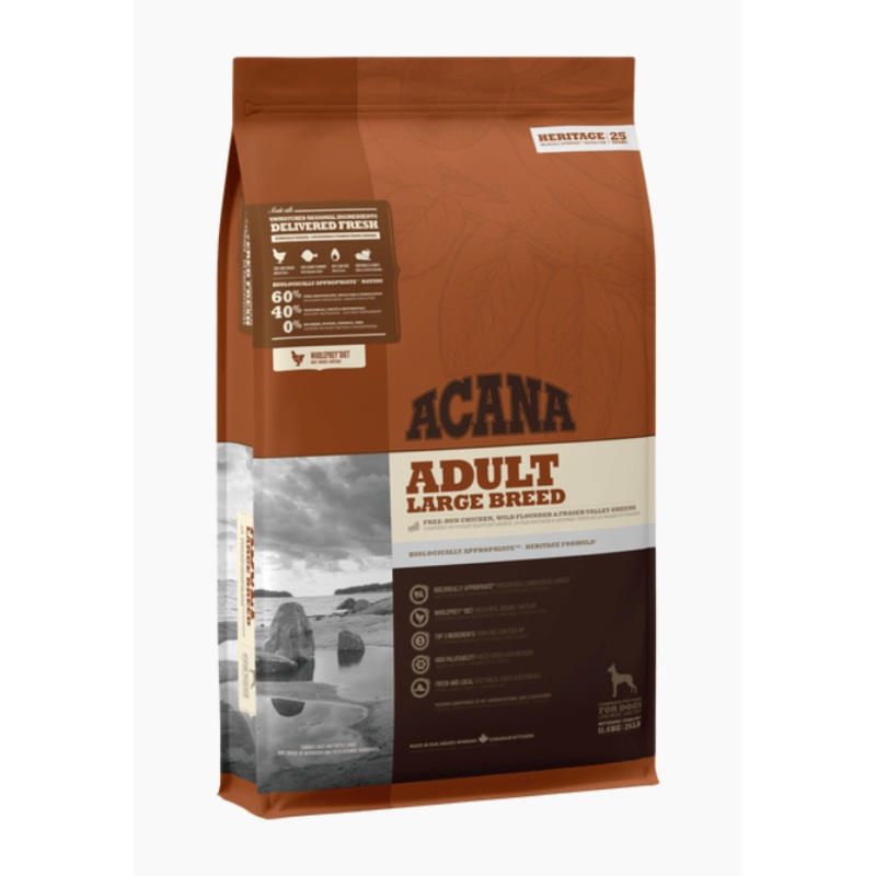 Acana Heritage - Adult Large Breed Dry Dog Food