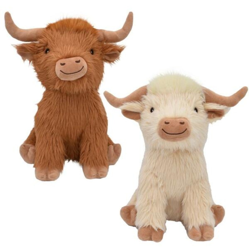 Multipet Jumbo Highland Cow 14"