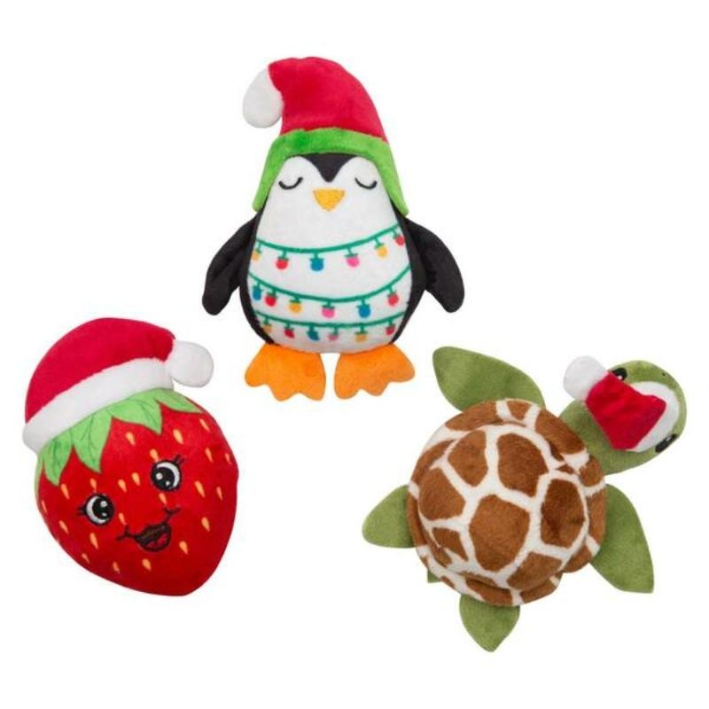 Snugarooz Baby Berry, Shelldon, Merry Penguin 3pk