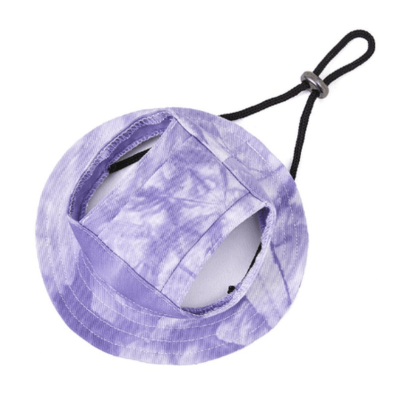 Summer Canvas Sun Hat Purple