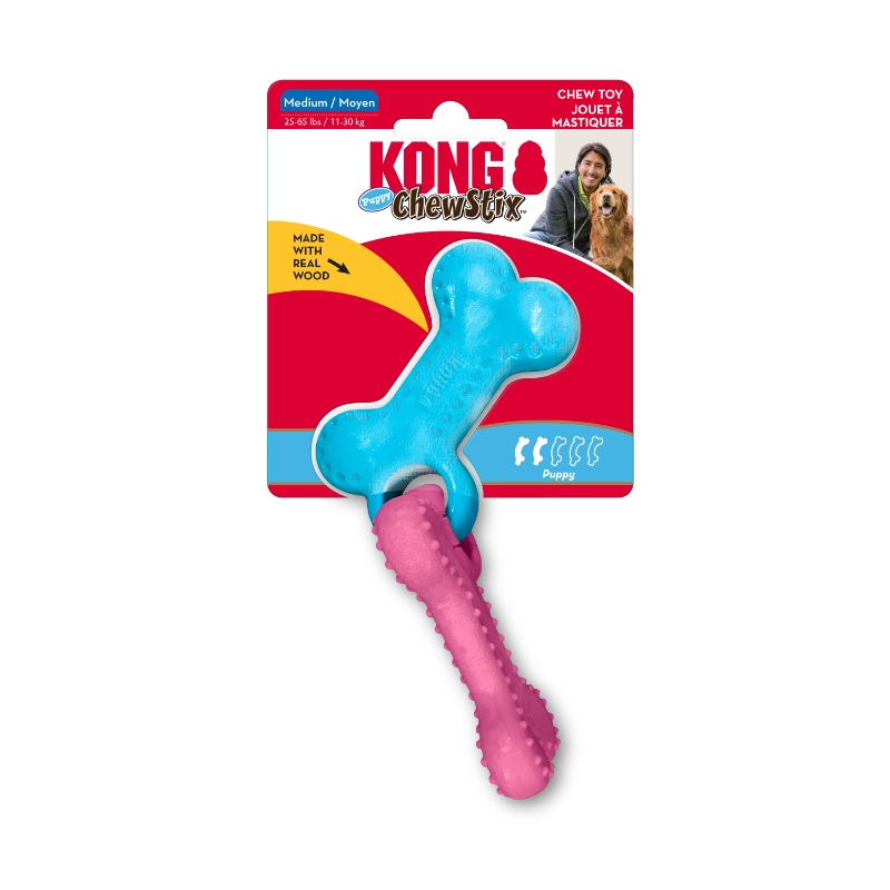 Kong ChewStix Puppy Link Bone Med
