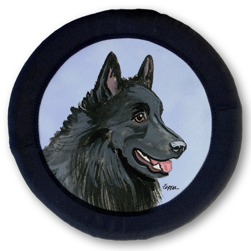 Belgian Shepherd FOTOFRISBY Flying Dog Disc Toy