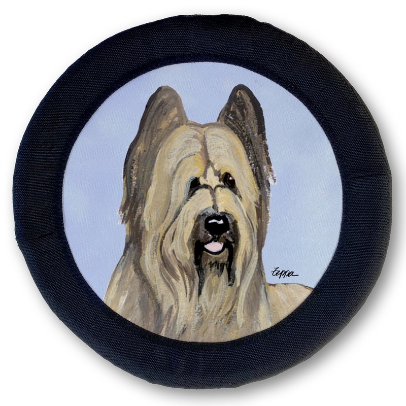 Briard FOTOFRISBY Flying Dog Disc Toy