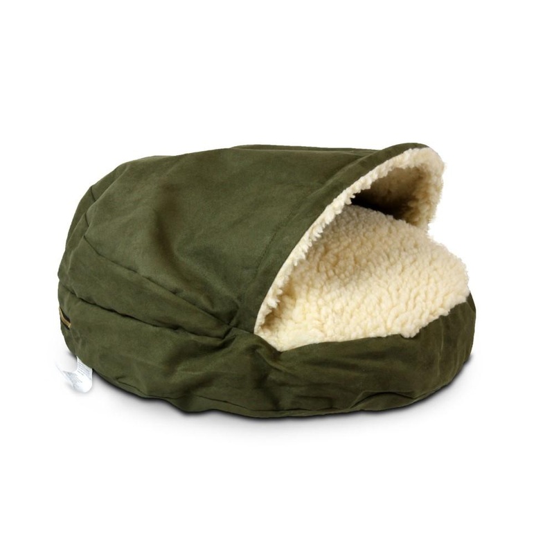 Orthopedic Cozy Cave Luxury Microsuede Dog Bed