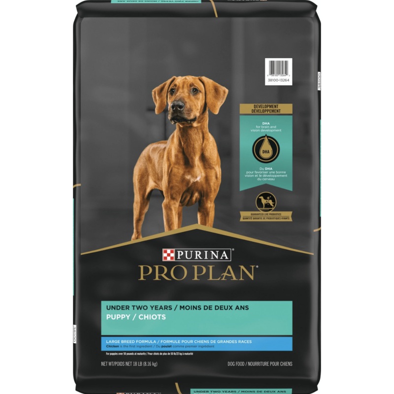 Purina Pro Plan Puppy Large Breed Chicken & Rice Formula with Probiotics Dry Dog Food