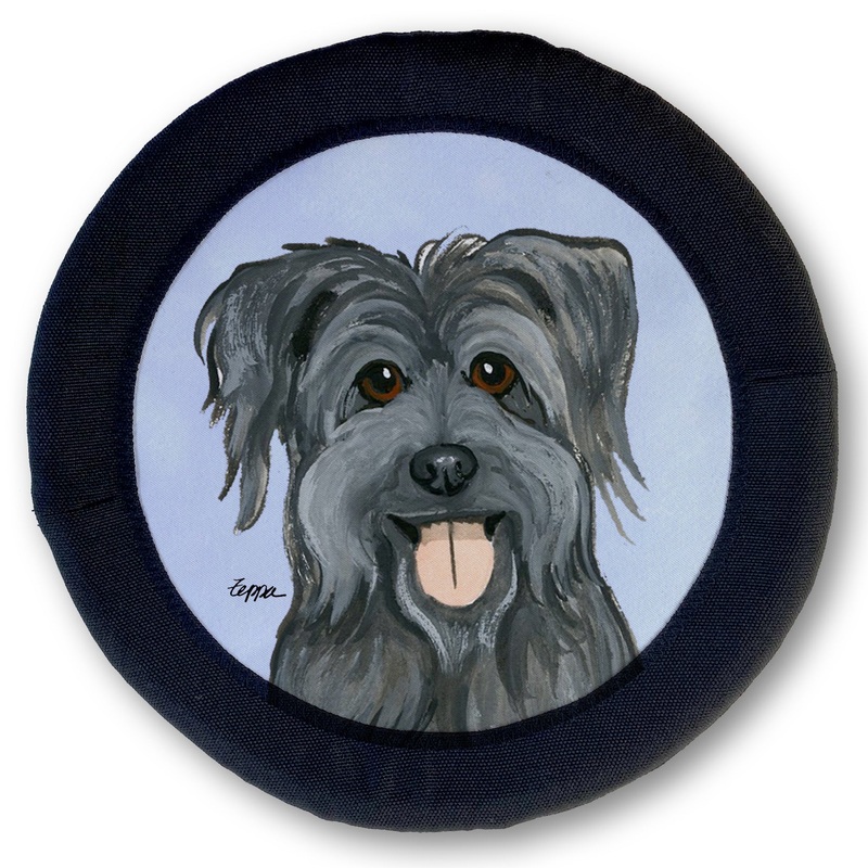 Pyrenean Shepherd  FOTOFRISBY Flying Dog Disc Toy