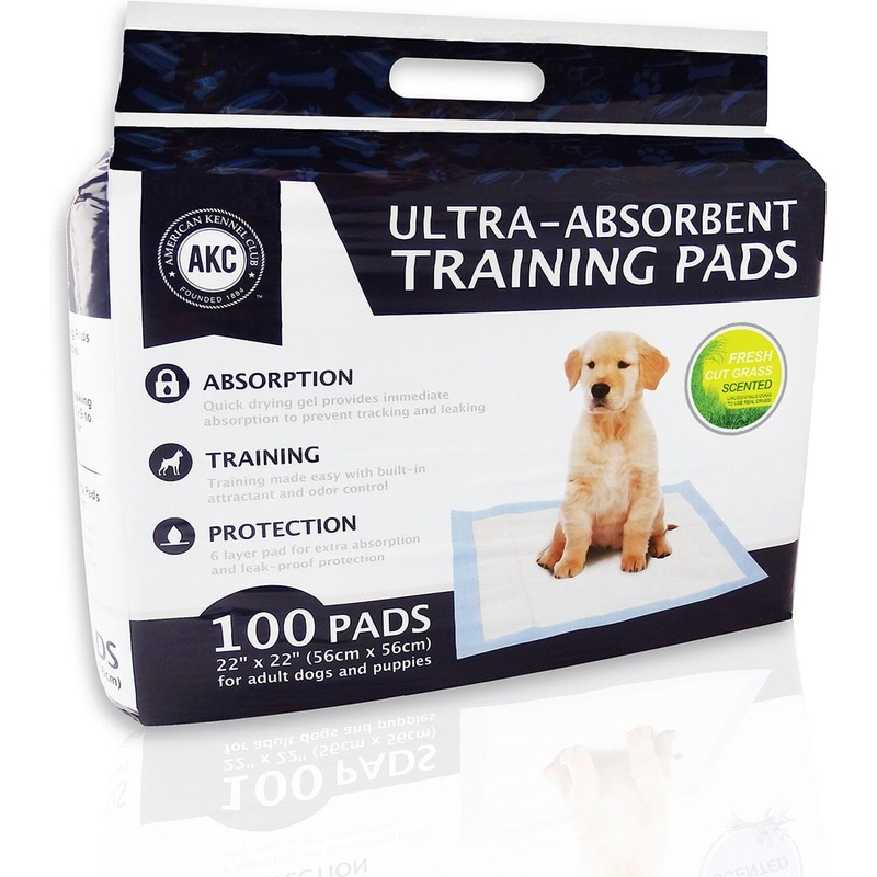 American Kennel Club AKC Dog Training Pads 100 Count