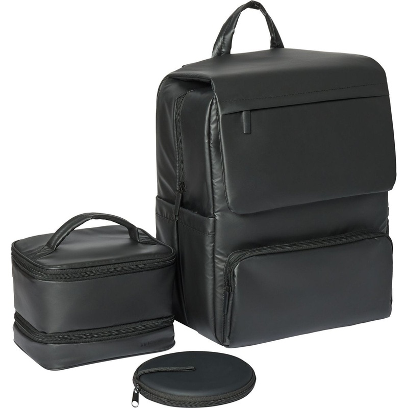 Frisco Dog Backpack Travel Bag with Double Bowl and Food Storage