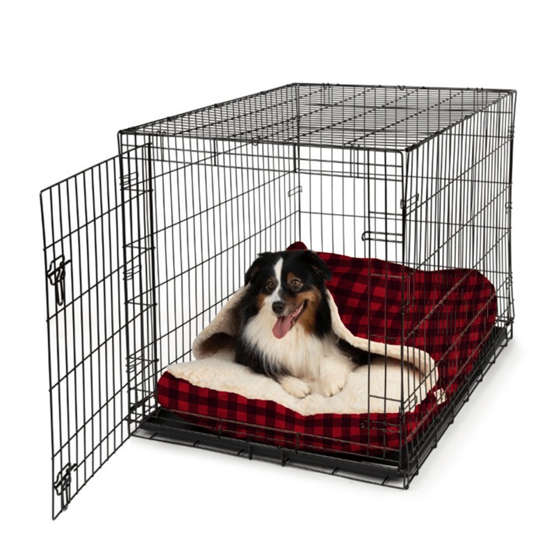 Holiday Luxury Cozy Cave - Crate Dog Bed