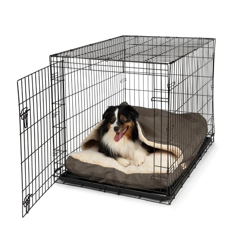 Luxury Microsuede Crate Cozy Cave