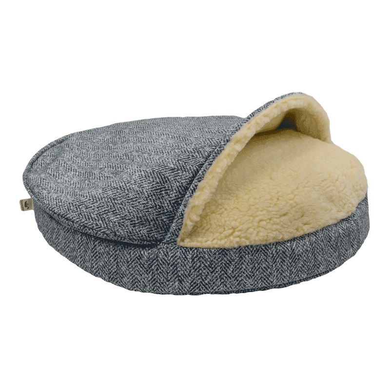 Orthopedic Cozy Cave Dog Bed In Show Dog Fabric