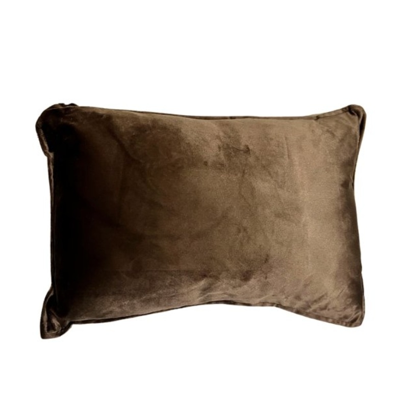 Big Borky Dog Head Pillow (Choco Brown)