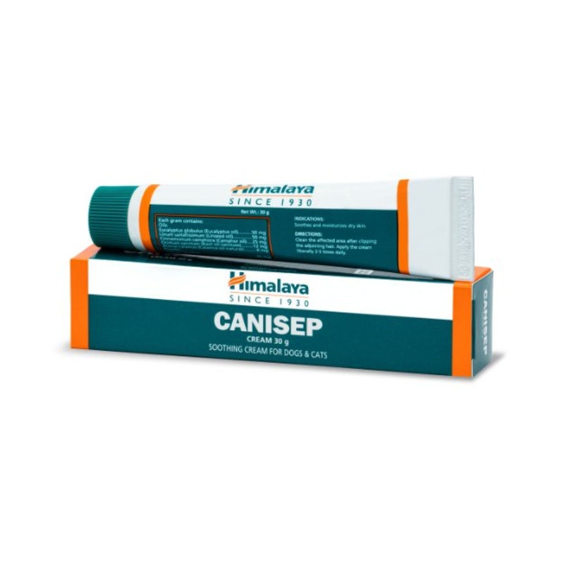 Himalaya Canisep Cream For Dogs & Cats (Wound Healing, Antibacterial, & Antifungal)