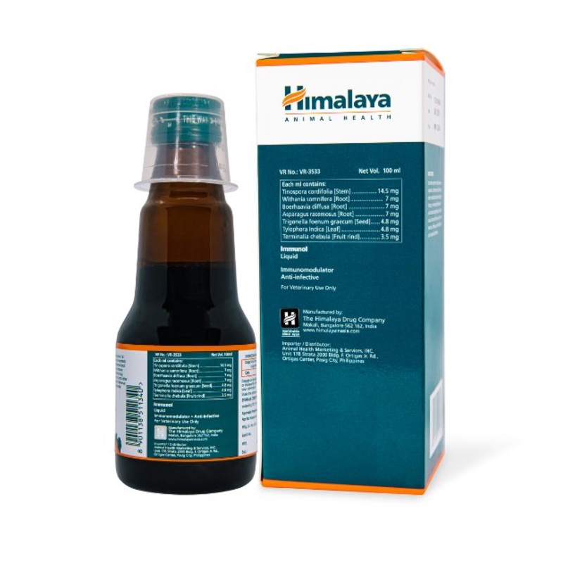 Himalaya Immunol Vet Liquid For Dogs & Cats (Immunity)