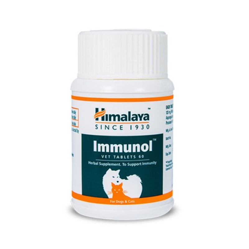 Himalaya Immunol Vet Tablets For Dogs & Cats (Immunity)