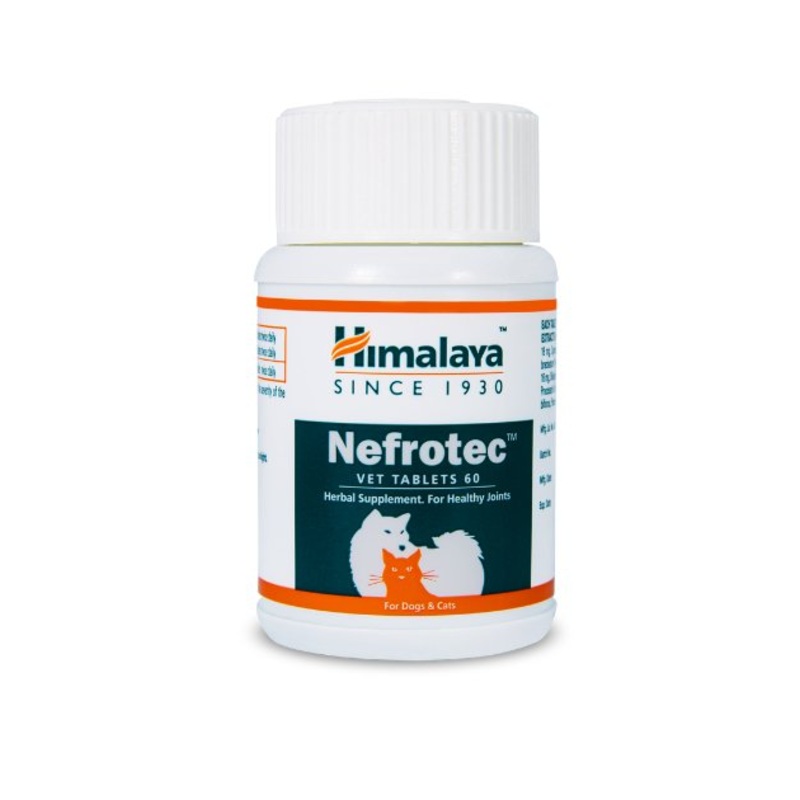 Himalaya Nefrotec Vet Tablets For Dogs & Cats (Urinary, Kidney, & Joint)