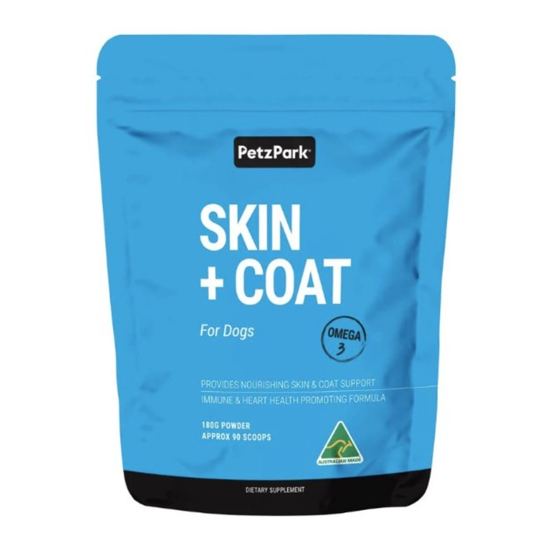 PetzPark Skin + Coat Supplement for Dogs