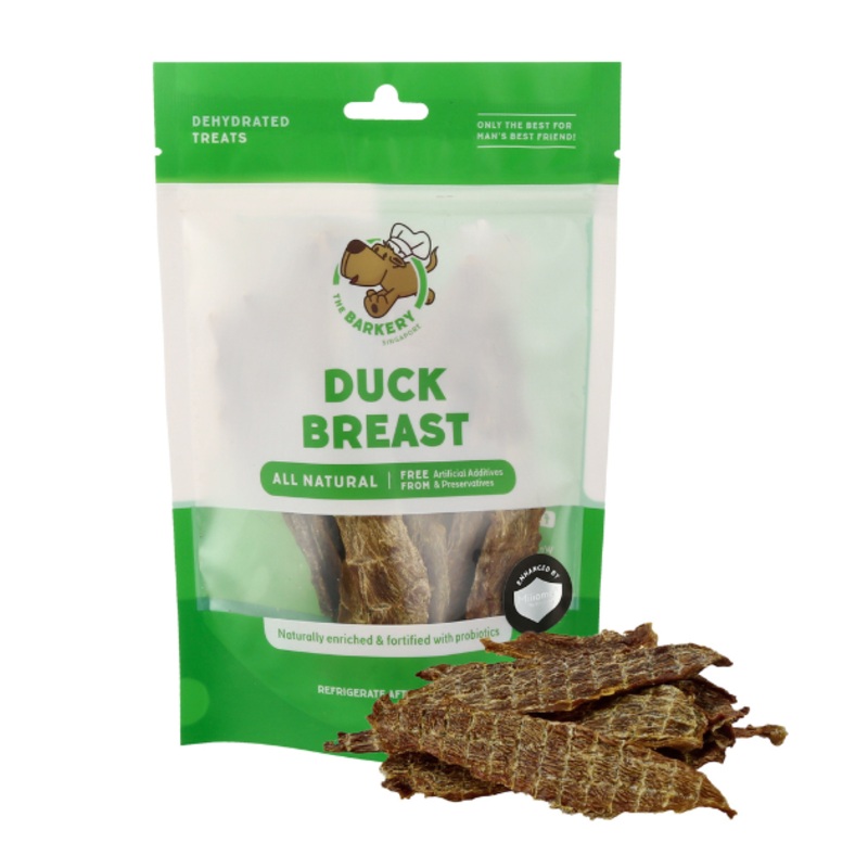 The Barkery Dehydrated Duck Breast Dog Treats