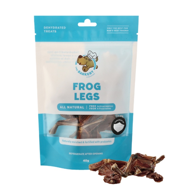 The Barkery Dehydrated Frog Legs Dog Treats