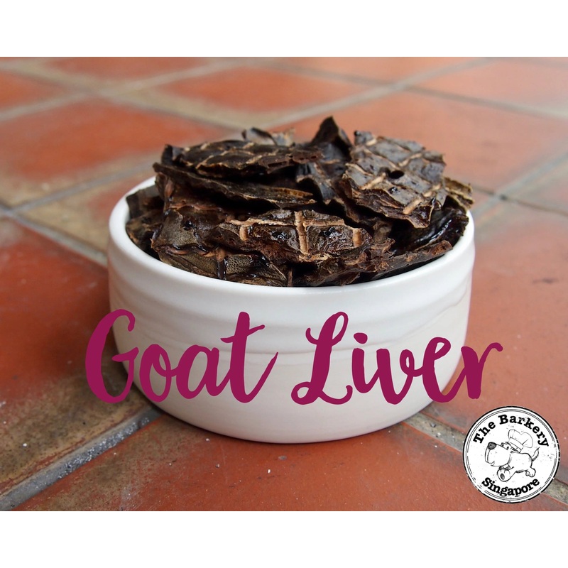 The Barkery Dehydrated Goat Liver Dog Treats