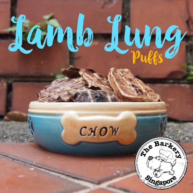 The Barkery Dehydrated Lamb Lung Dog Treats