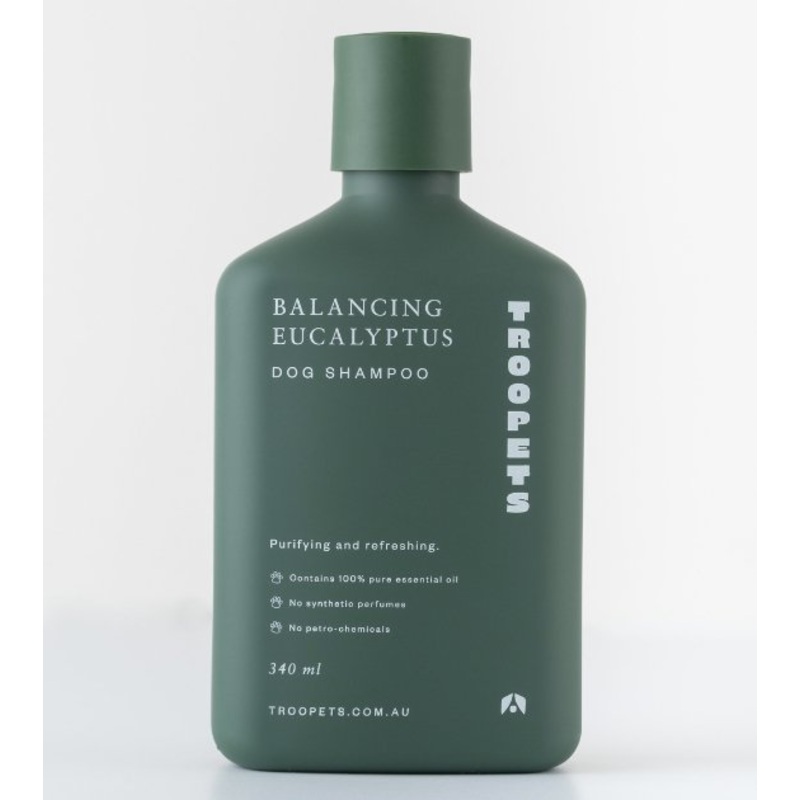 Troopets Essential Oil Dog Shampoo (Balancing Eucalyptus)