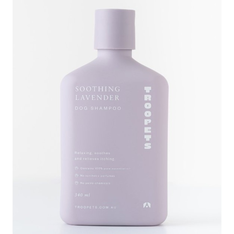 Troopets Essential Oil Dog Shampoo (Soothing Lavender)