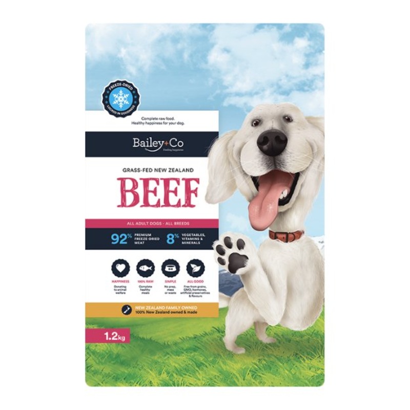 TRY & BUY: Bailey+Co New Zealand Freeze Dried Raw Dog Food (Beef)