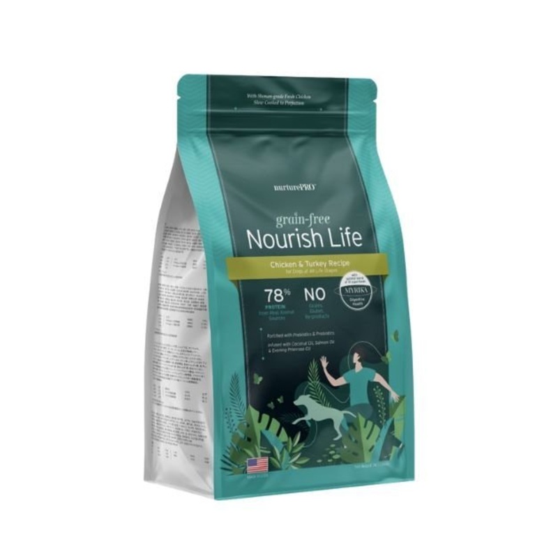 TRY & BUY: Nurture Pro Nourish Life Grain Free (Chicken and Turkey Recipe) Dry Dog Food