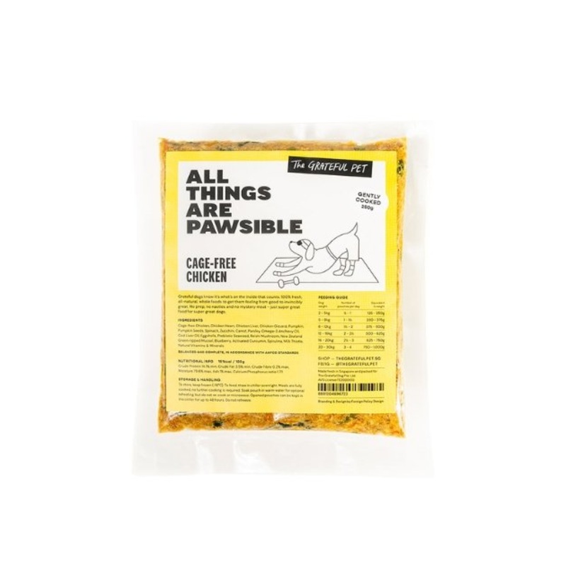 TRY & BUY: The Grateful Pet Cooked Dog Food (Cage-Free Chicken)
