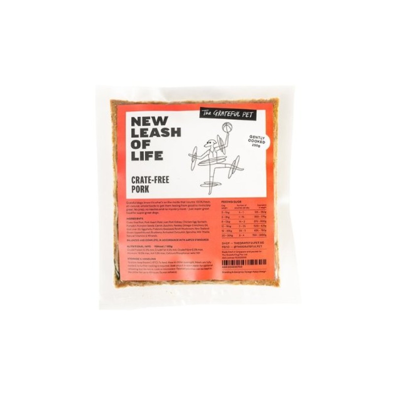 TRY & BUY: The Grateful Pet Cooked Dog Food (Crate-Free Pork)