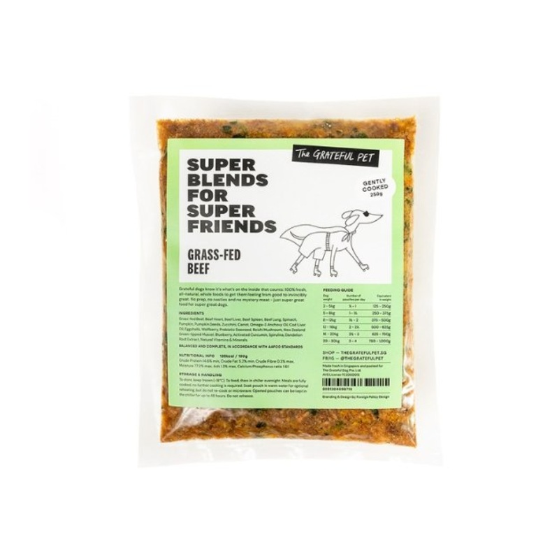 TRY & BUY: The Grateful Pet Cooked Dog Food (Grass-Fed Beef)