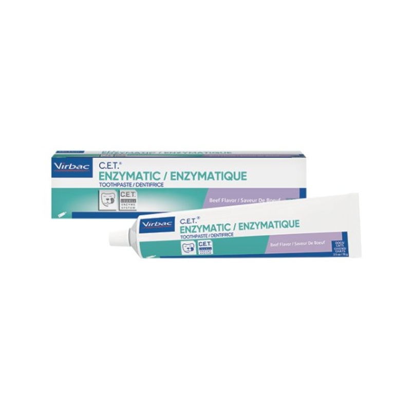 Virbac C.E.T. Enzymatic Toothpaste For Dogs & Cats (Beef Flavor)