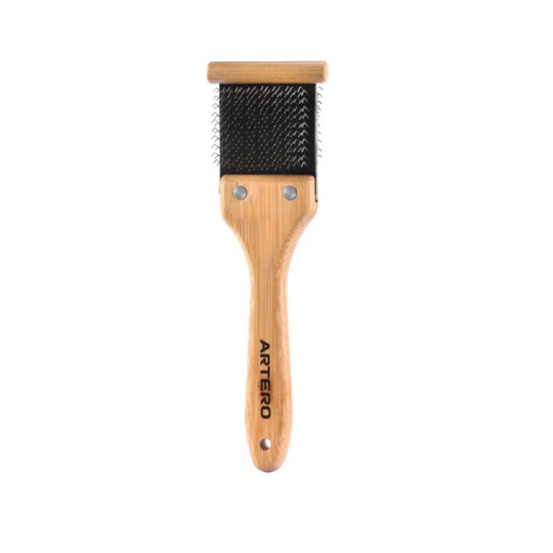 Artero Nature Collection Bamboo Double Flexible Slicker Brush (S) For Dogs & Cats